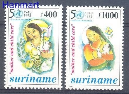 Znaczek Surinam 1998 Mi 1672-1673 Czyste **