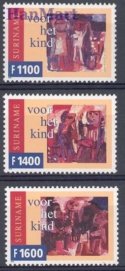 Znaczek Surinam 1999 Mi 1716-1718 Czyste **