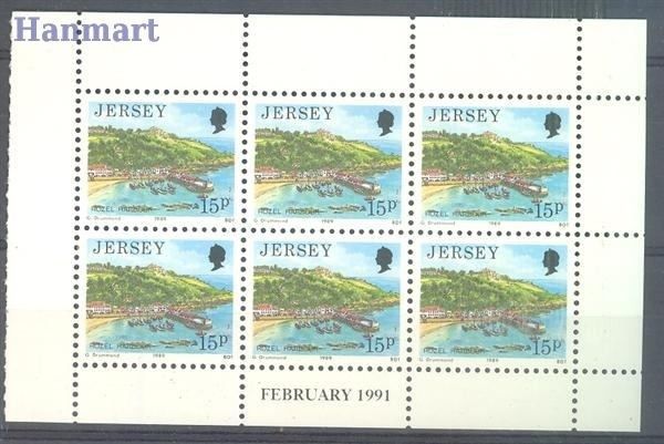 Jersey 1989 Mi h-blatt 470 Czyste **