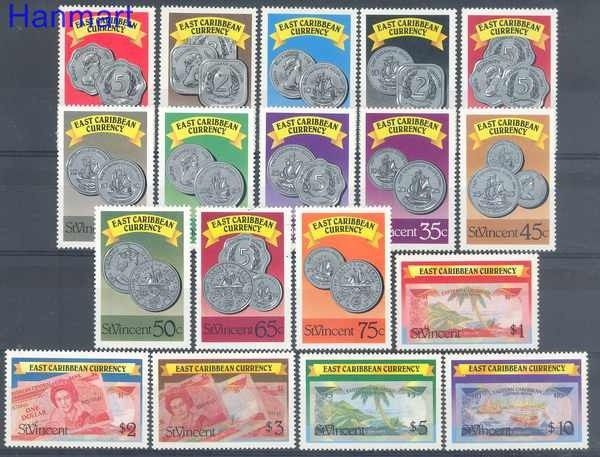 Znaczek St. Vincent 1987 Mi 1072-1089 Czyste **