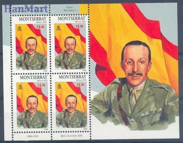 Znaczek Montserrat 1998 Mi ark 1043 Czyste **