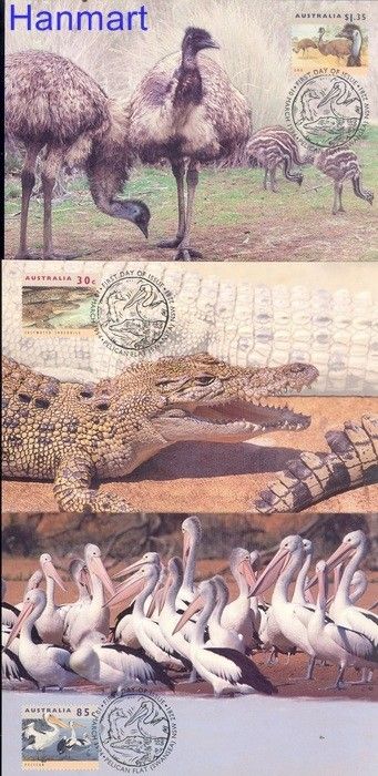 Znaczek Australia 1994 Mi 1394-1396 Karta Max