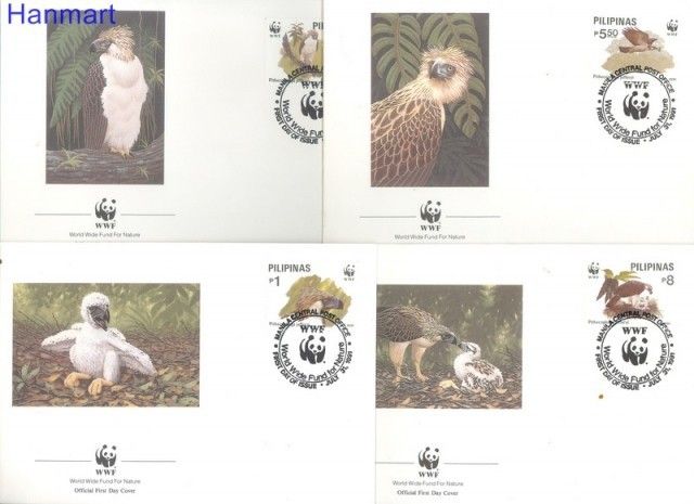 Znaczek Filipiny 1991 Mi 2038-2041 FDC