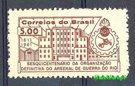 Znaczek Brazylia 1961 Mi 1004 Czyste **