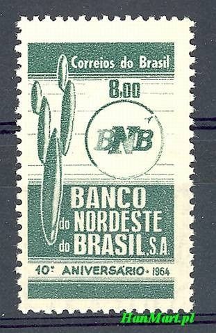 Znaczek Brazylia 1964 Mi 1051 Czyste **