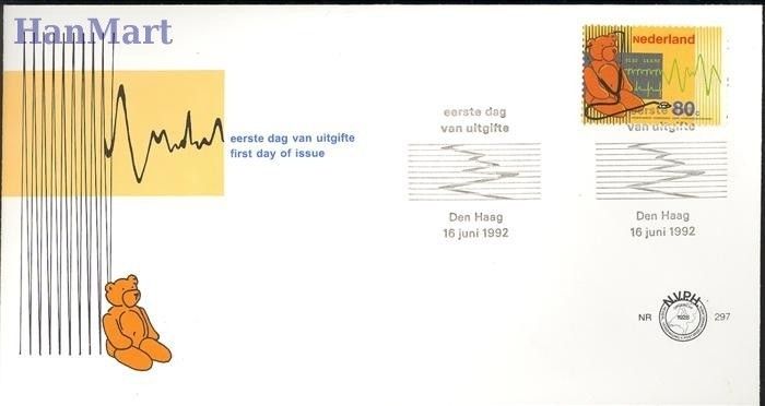 Znaczek Holandia 1992 Mi 1444 FDC