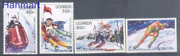 Znaczek Uganda 1997 Mi 1901-1904 Czyste **