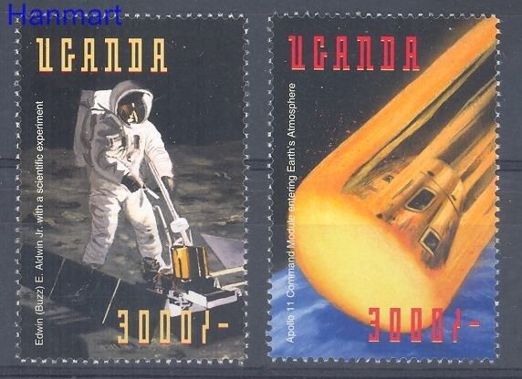 Znaczek Uganda 1999 Mi 2125-2126 Czyste **