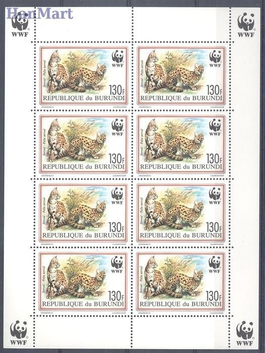 Znaczek Burundi 1992 Mi ark 1759 Czyste **