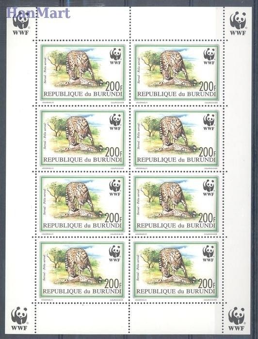 Znaczek Burundi 1992 Mi ark 1760 Czyste **