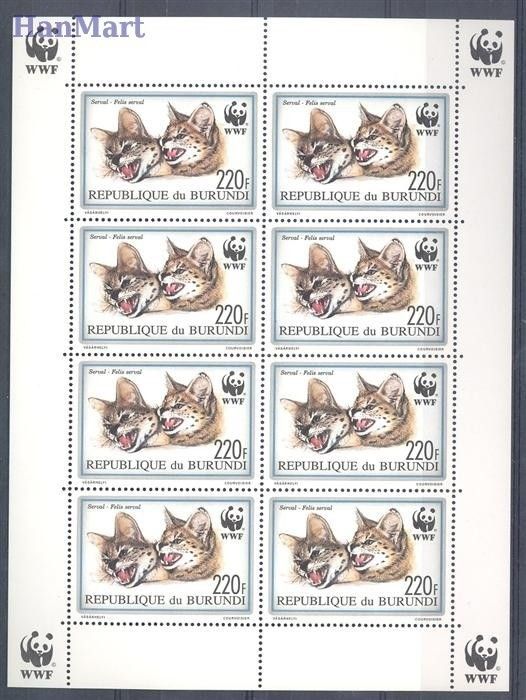 Znaczek Burundi 1992 Mi ark 1761 Czyste **