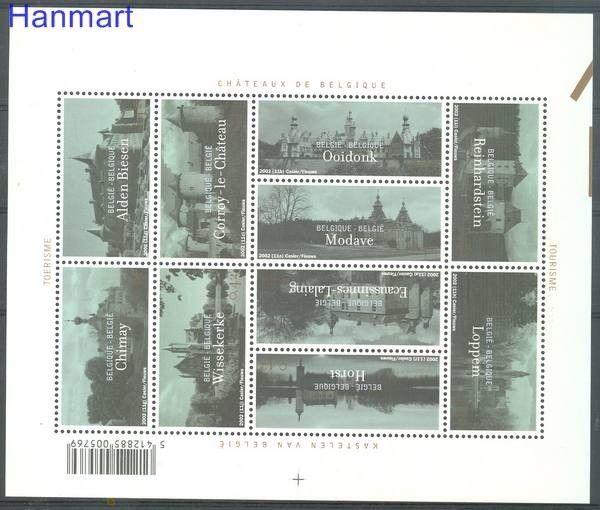 Znaczek Belgia 2002 Mi ark 3124-3133 Czyste **