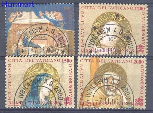 Znaczek Watykan 2000 Mi 1358-1361 Stemplowane