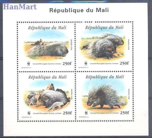 Znaczek Mali 1998 Mi 1974-1977II Czyste **