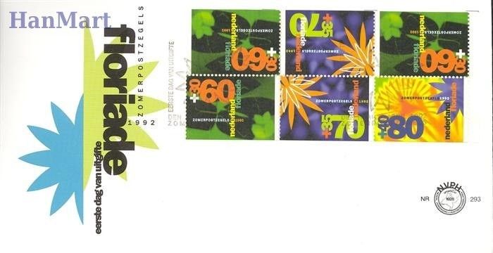 Znaczek Holandia 1992 FDC