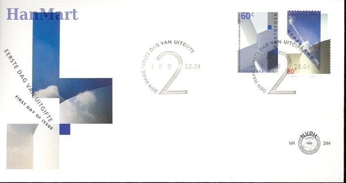 Znaczek Holandia 1992 Mi 1439-1440 FDC