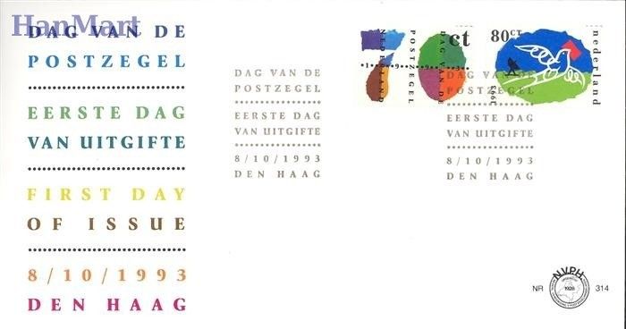 Znaczek Holandia 1993 Mi 1490-1491 FDC