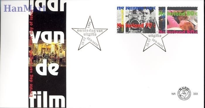 Znaczek Holandia 1995 Mi 1535-1536 FDC