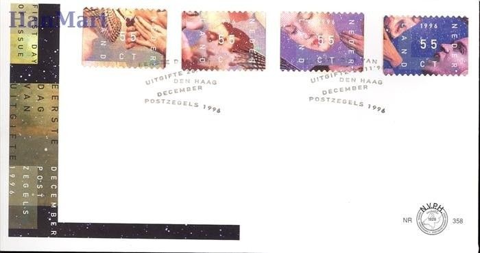 Znaczek Holandia 1996 Mi 1599-1602 FDC