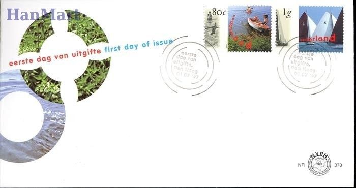Znaczek Holandia 1997 Mi 1623-1624 FDC