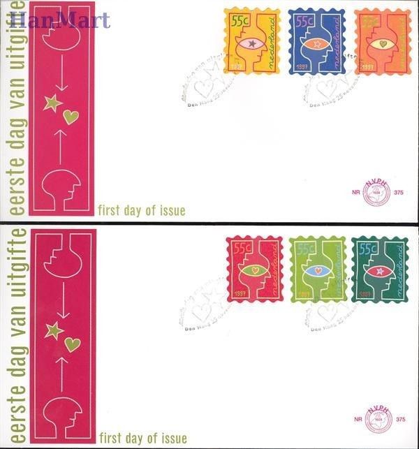 Znaczek Holandia 1997 Mi 1635-1640 FDC