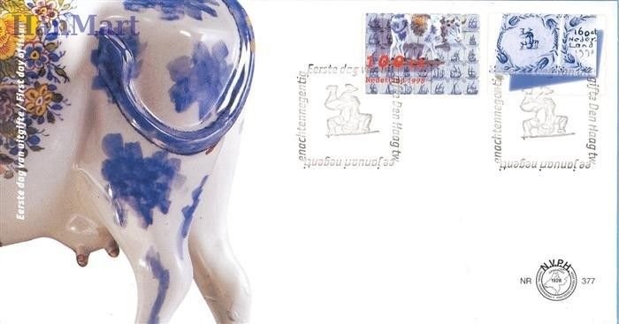 Znaczek Holandia 1998 Mi 1642-1643 FDC