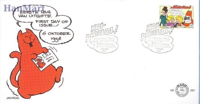 Znaczek Holandia 1998 FDC