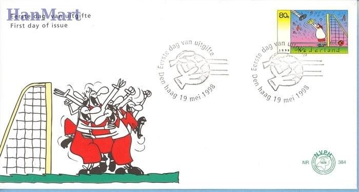 Znaczek Holandia 1998 Mi 1657 FDC