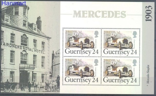 Znaczek Guernsey 1994 Mi h-blatt O-21 Czyste **