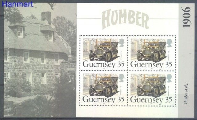 Znaczek Guernsey 1994 Mi h-blatt O-22 Czyste **