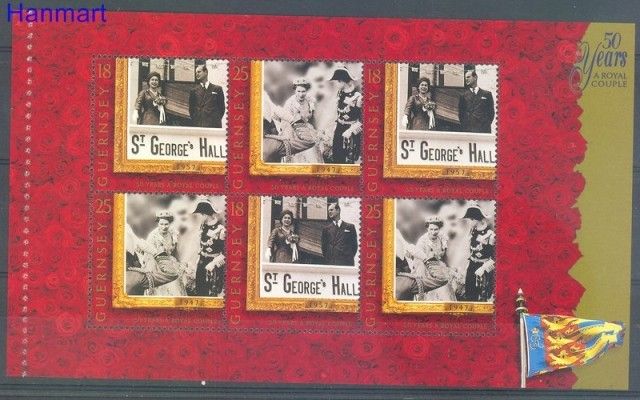 Znaczek Guernsey 1997 Mi h-blatt 51 Czyste **