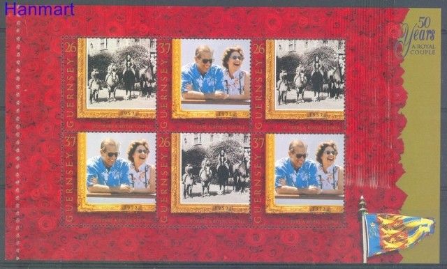 Znaczek Guernsey 1997 Mi h-blatt 52 Czyste **