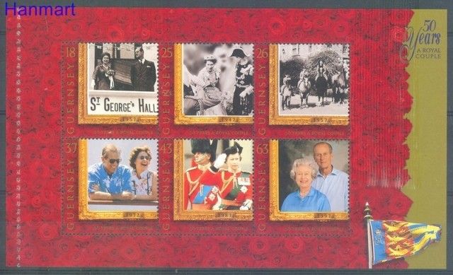Znaczek Guernsey 1997 Mi h-blatt 54 Czyste **