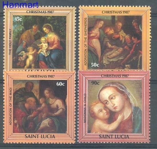 Znaczek Saint Lucia 1987 Mi 904-907 Czyste **