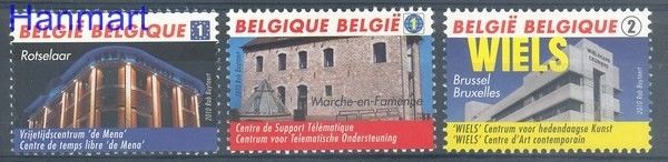 Znaczek Belgia 2010 Mi 4107-4109 Czyste **