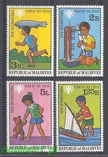 Znaczek Malediwy 1979 Mi 822-825 Czyste **