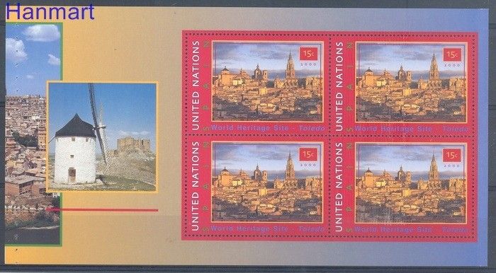 Znaczek Narody Zjednoczone Nowy Jork 2000 Mi blatt 26 Czyste **