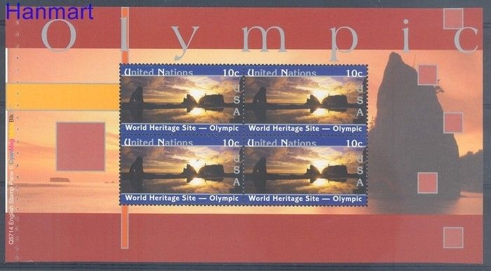 Znaczek Narody Zjednoczone Nowy Jork 2003 Mi blatt 45 Czyste **