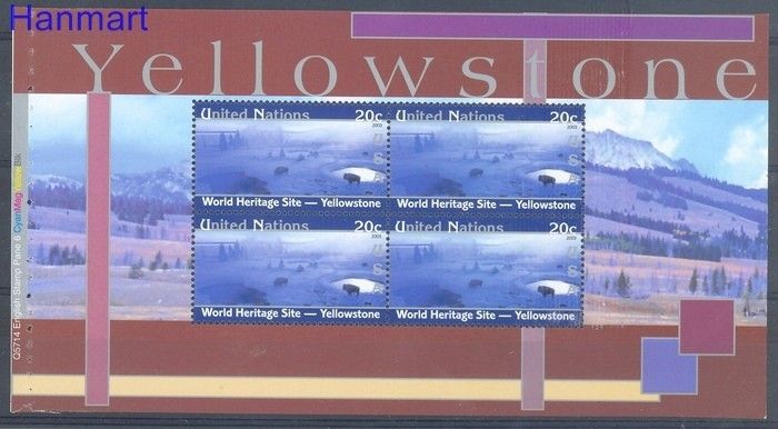 Znaczek Narody Zjednoczone Nowy Jork 2003 Mi blatt 46 Czyste **