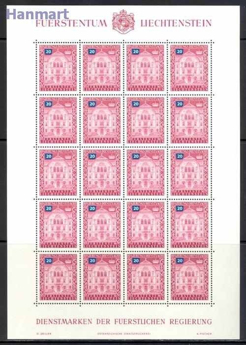 Znaczek Liechtenstein 1976 Mi die ark 57-68 Czyste **