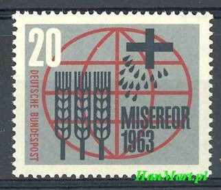 Znaczek Niemcy 1963 Mi 391 Czyste **