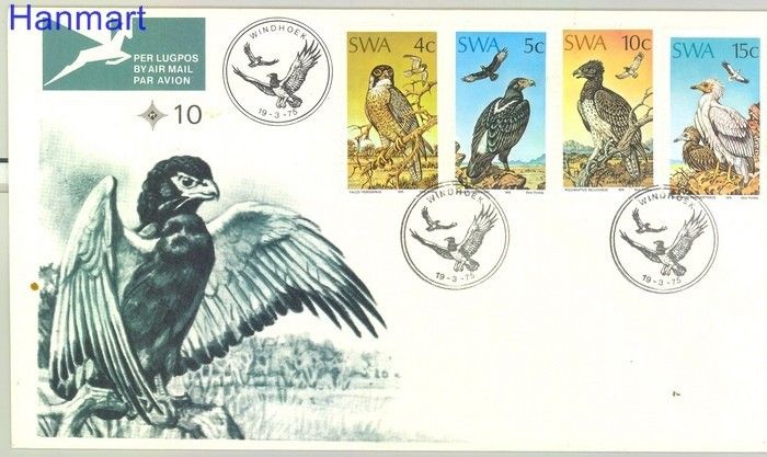 Znaczek Afryka Południowo-Zachodnia 1975 Mi 402-405 FDC