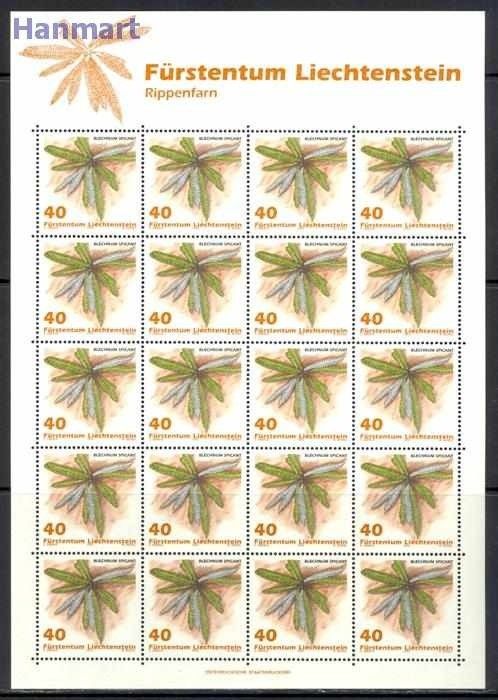 Znaczek Liechtenstein 1992 Mi ark 1045-1048 Czyste **