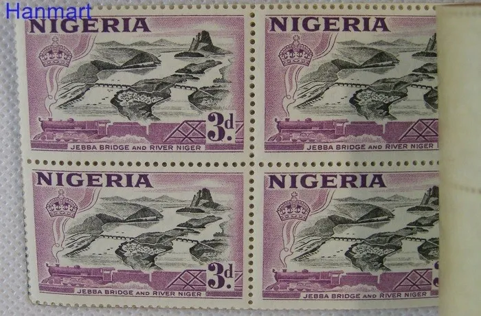 Znaczek Nigeria 1953 Mi 79 Czyste **