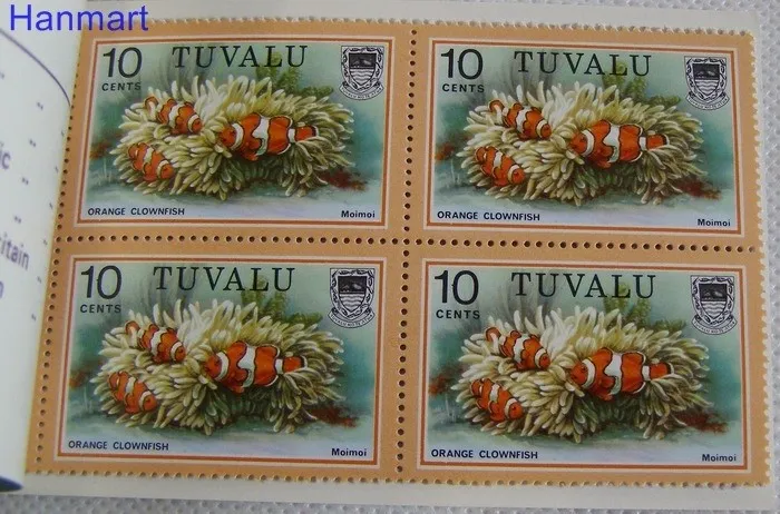 Znaczek Tuvalu 1980 Mi mh89+92+94+144 Czyste **