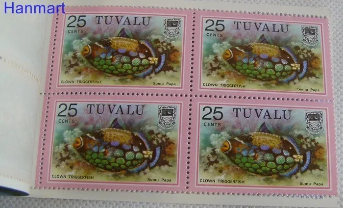 Znaczek Tuvalu 1980 Mi mh89+92+94+144 Czyste **