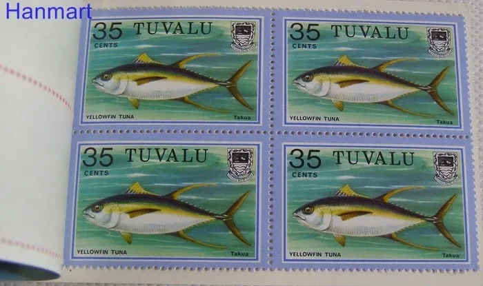 Znaczek Tuvalu 1980 Mi mh89+92+94+144 Czyste **