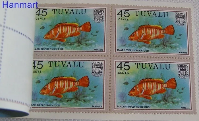 Znaczek Tuvalu 1980 Mi mh89+92+94+144 Czyste **