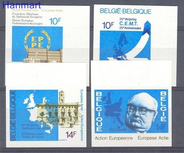 Znaczek Belgia 1978 Mi 1936-1939B Czyste **