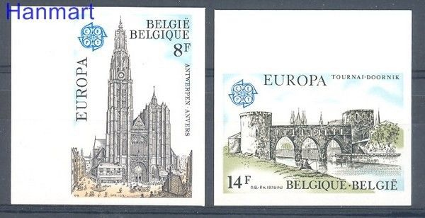 Znaczek Belgia 1978 Mi 1943-1944B Czyste **